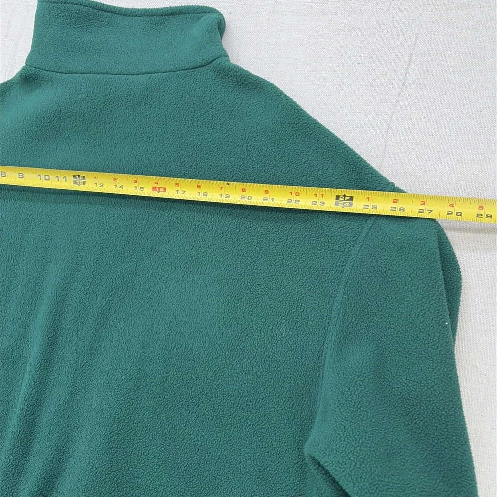 Vintage 90s Y2K  Eddie Bauer Fleece Jacket Full Zip - XL Large green